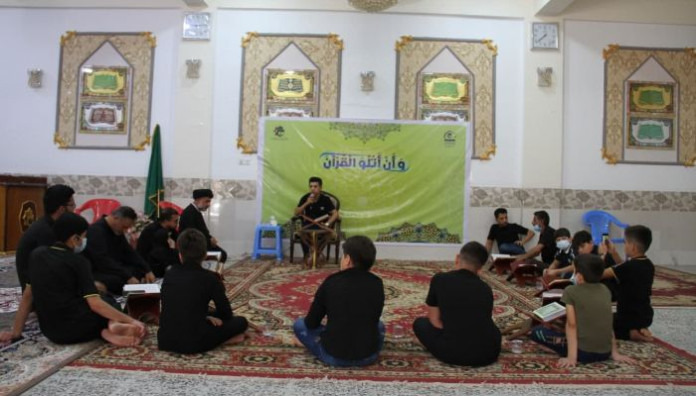 معهد القرآن الكريم فرع الهندية يُحيي ذكرى استشهاد القاسم بن الحسن (عليهما السلام)