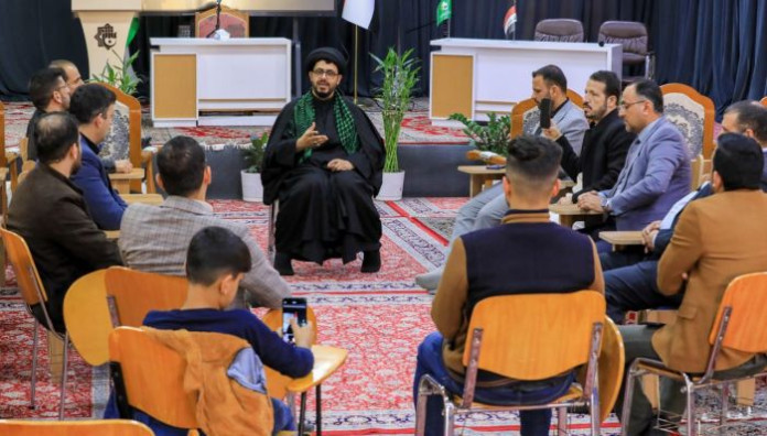 الإنسان وأثره في العمل القرآني والثقافي عنوان للورشة التي أقامها المجمع العلمي لأساتذة الجامعات العراقية