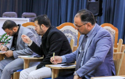 الإنسان وأثره في العمل القرآني والثقافي عنوان للورشة التي أقامها المجمع العلمي لأساتذة الجامعات العراقية