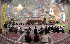 طلبة حفظ القرآن الكريم في كربلاء يتشرّفون بزيارة الإمامين العسكريين (عليهما السلام)