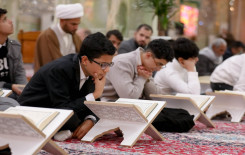 طلبة حفظ القرآن الكريم في كربلاء يتشرّفون بزيارة الإمامين العسكريين (عليهما السلام)