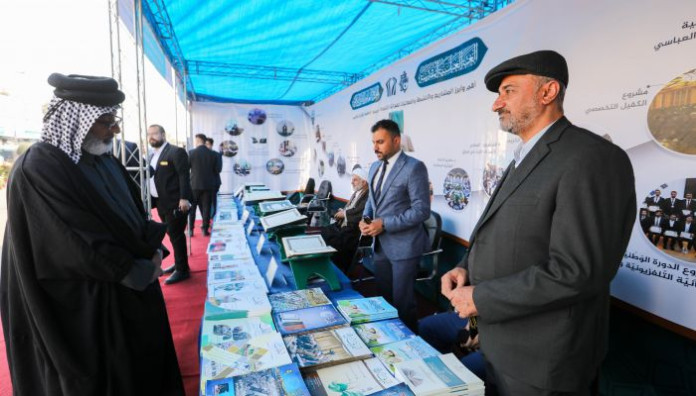 المجمع العلمي للقرآن الكريم يشارك بمعرض جامعة العميد ويستعرض مشاريعه القرآنية