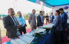 المجمع العلمي للقرآن الكريم يشارك بمعرض جامعة العميد ويستعرض مشاريعه القرآنية
