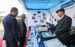 المجمع العلمي للقرآن الكريم يشارك بمعرض جامعة العميد ويستعرض مشاريعه القرآنية