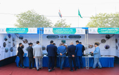 المجمع العلمي للقرآن الكريم يشارك بمعرض جامعة العميد ويستعرض مشاريعه القرآنية