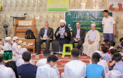ضمن جولاته التفقدية مدير معهد القرآن الكريم يزور حلقات مشروع الدورات القرآنية الصيفية في بغداد