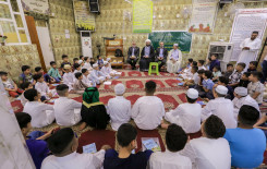 ضمن جولاته التفقدية مدير معهد القرآن الكريم يزور حلقات مشروع الدورات القرآنية الصيفية في بغداد