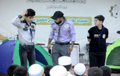 المَجمَع العلميّ يشرك طلبة الدورات الصيفية ضمن فعاليات كشافة الكفيل