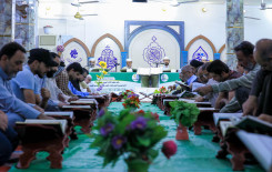 ضمن جولاته التفقّدية مدير معهد القرآن الكريم يحضر البرامج الرمضانية في بغداد