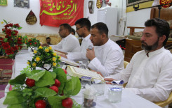 35 ختمة رمضانية توزعت في قضاء الهندية تجمع المؤمنين ليغترفوا من معين الكتاب العزيز