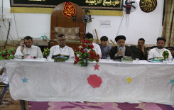 35 ختمة رمضانية توزعت في قضاء الهندية تجمع المؤمنين ليغترفوا من معين الكتاب العزيز