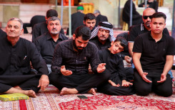 طلبة مشروع الحقيبة القرآنية في بابل يتبركون بزيارة العتبتين المقدستين