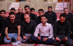 طلبة مشروع الحقيبة القرآنية في بابل يتبركون بزيارة العتبتين المقدستين