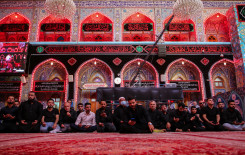 طلبة مشروع الحقيبة القرآنية في بابل يتبركون بزيارة العتبتين المقدستين