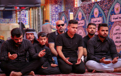 طلبة مشروع الحقيبة القرآنية في بابل يتبركون بزيارة العتبتين المقدستين