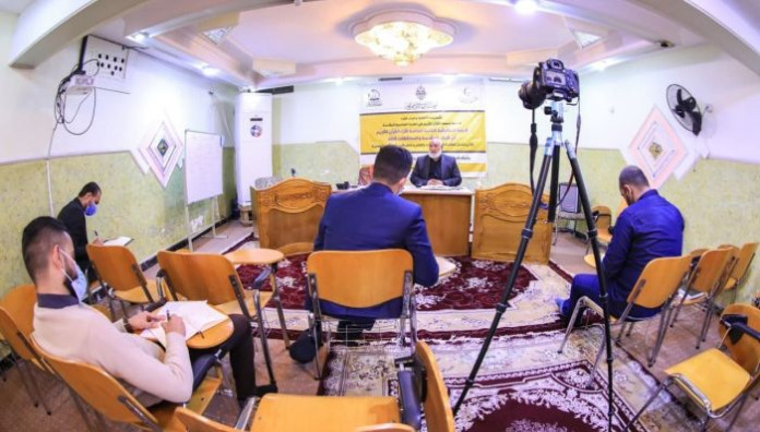 وحدة التلاوة تقيم دورة تطويرية بمخارج الحروف لمراسلي قسم الإعلام في العتبة العباسية المقدسة