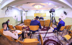 وحدة التلاوة تقيم دورة تطويرية بمخارج الحروف لمراسلي قسم الإعلام في العتبة العباسية المقدسة