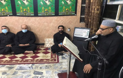 فرع المعهد في بغداد يُقيم مجلسًا قرآنيًا على روح المرجع الحكيم (قدس سرّه)