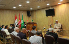 معهد القرآن الكريم / فرع النجف يقيم محفلاً قرآنياً لتخرج دورتين تخصصيتين في علم التجويد وقواعده