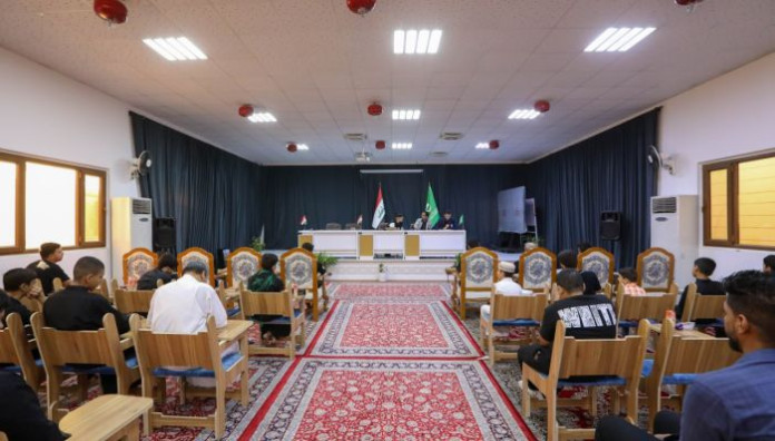 طلبة مشروع حفظ القرآن الكريم يشاركون في الاختبار المركزي بكربلاء المقدسة