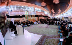 المَجمَع العلميّ يواصل إقامة محاضراته الأسبوعية في مقام الإمام المنتظر (عجّل الله فرجه)