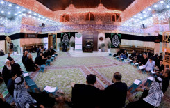 المَجمَع العلميّ يواصل إقامة محاضراته الأسبوعية في مقام الإمام المنتظر (عجّل الله فرجه)