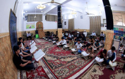 مدير معهد القرآن الكريم يحضر عددًا من الختمات القرآنية في قضاء الهندية