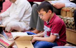 مدير معهد القرآن الكريم يحضر عددًا من الختمات القرآنية في قضاء الهندية