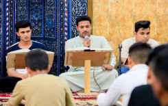 مدير معهد القرآن الكريم يحضر عددًا من الختمات القرآنية في قضاء الهندية