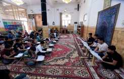 مدير معهد القرآن الكريم يحضر عددًا من الختمات القرآنية في قضاء الهندية