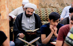 مدير معهد القرآن الكريم يحضر عددًا من الختمات القرآنية في قضاء الهندية