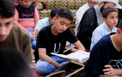 مدير معهد القرآن الكريم يحضر عددًا من الختمات القرآنية في قضاء الهندية