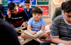 مدير معهد القرآن الكريم يحضر عددًا من الختمات القرآنية في قضاء الهندية