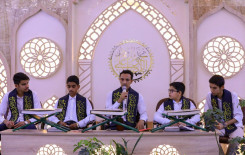 المَجمَع العلميّ يختتم فعاليات الختمة الحفظية في مقام الإمام المهدي (عجّل الله فرجه)