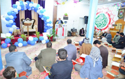 محافل مشروع منابر قرآنية تتوهج بذكرى ولادة منقذ البشرية (عج) في بابل