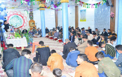 محافل مشروع منابر قرآنية تتوهج بذكرى ولادة منقذ البشرية (عج) في بابل