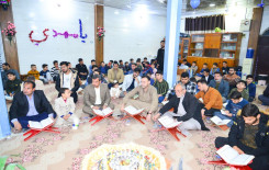 محافل مشروع منابر قرآنية تتوهج بذكرى ولادة منقذ البشرية (عج) في بابل