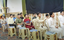 ضمن فعاليته المختلفة مشروع الدورات الصيفية يشهد إقامة مسابقة معرفية في ذي قار