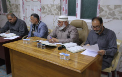 استعدادًا للختمة الرمضانية المرتلة فرع الهندية يجري اختباراً للراغبين في المشاركة بالقراءة