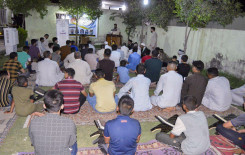 معهد القرآن الكريم / فرع الهندية يقيم محفلاً قرآنياً مباركاً