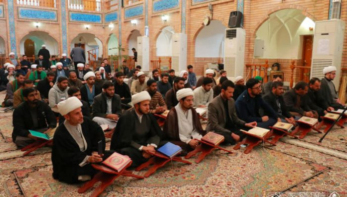فرع معهد القرآن الكريم في النجف الأشرف يختتم الدورة الثالثة ضمن المشروع القرآني لطلبة العلوم الدينية