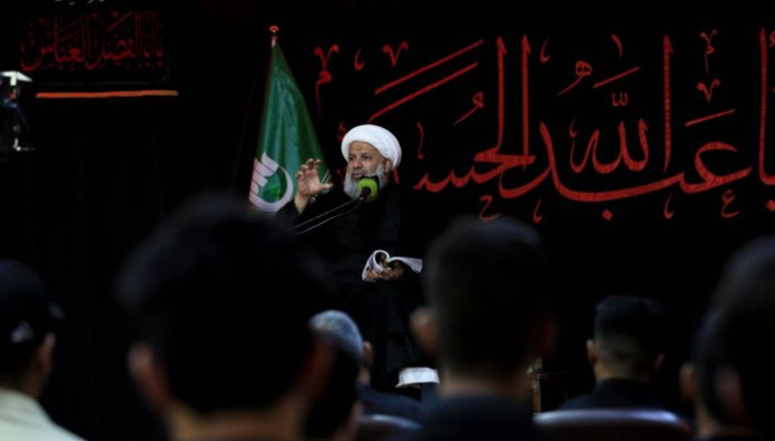 معهد القرآن الكريم يُقيم مجلسَ عزاء عاشورائي تأبينًا لذكرى استشهاد الإمام الحسين (عليه السلام)