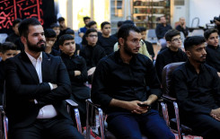 معهد القرآن الكريم يُقيم مجلسَ عزاء عاشورائي تأبينًا لذكرى استشهاد الإمام الحسين (عليه السلام)