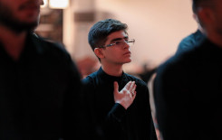 معهد القرآن الكريم يُقيم مجلسَ عزاء عاشورائي تأبينًا لذكرى استشهاد الإمام الحسين (عليه السلام)