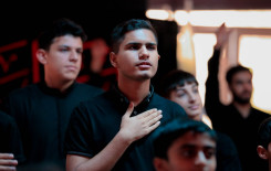 معهد القرآن الكريم يُقيم مجلسَ عزاء عاشورائي تأبينًا لذكرى استشهاد الإمام الحسين (عليه السلام)