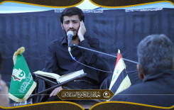 معهد القرآن الكريم / فرع النجف الاشرف يقيم محفلاً قرآنياً على طريق الزائرين