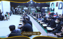 معهد القرآن الكريم / فرع النجف الاشرف يقيم محفلاً قرآنياً على طريق الزائرين