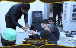 معهد القرآن الكريم / فرع النجف الاشرف يقيم محفلاً قرآنياً على طريق الزائرين