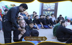 معهد القرآن الكريم / فرع النجف الاشرف يقيم محفلاً قرآنياً على طريق الزائرين