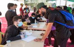 اقبال كبير يشهده مشروع تعليم القراءة الصحيحة للزائرين